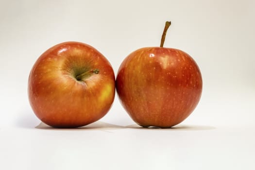 close up ready to eat apple fruit on background