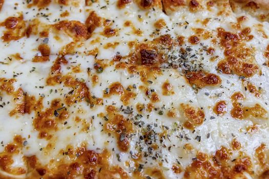 close up ready to eat delicious pizza