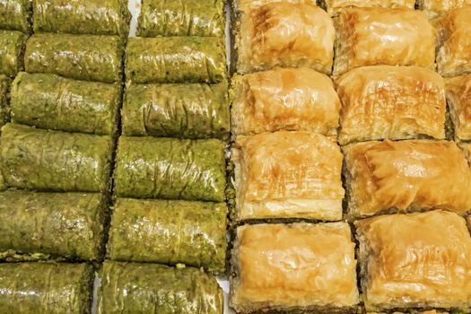 traditional turkish dessert baklava