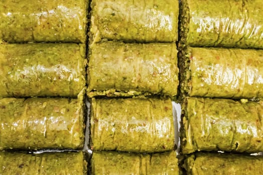 traditional turkish dessert baklava