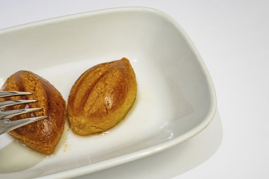 ready to eat traditional turkish dessert sekerpare