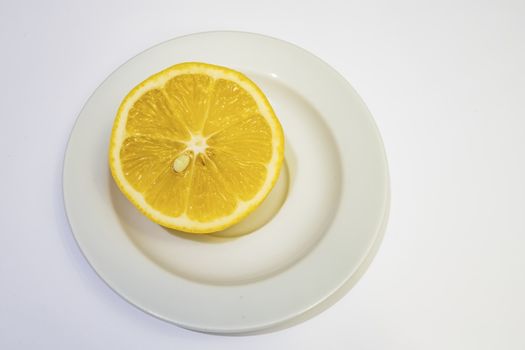 lemon fruit with high nutritional and vitamin value