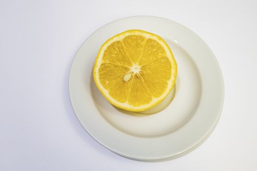 lemon fruit with high nutritional and vitamin value