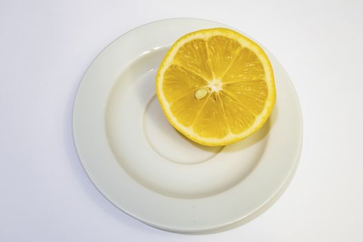 lemon fruit with high nutritional and vitamin value