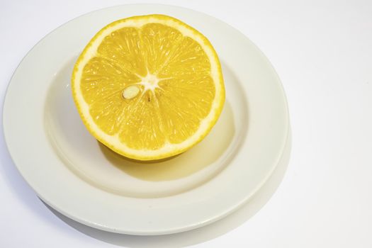 lemon fruit with high nutritional and vitamin value