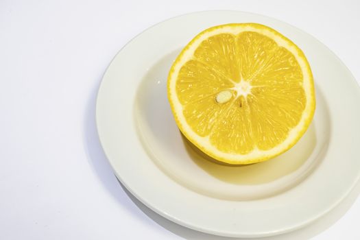 lemon fruit with high nutritional and vitamin value