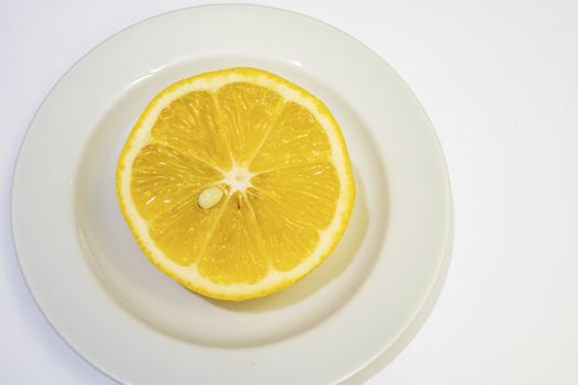 lemon fruit with high nutritional and vitamin value