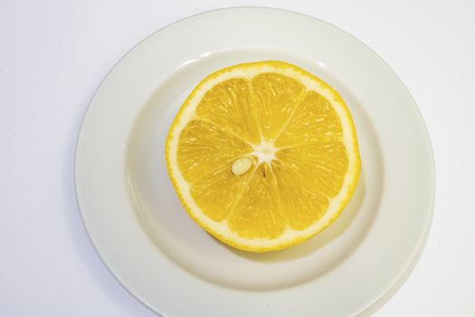 lemon fruit with high nutritional and vitamin value
