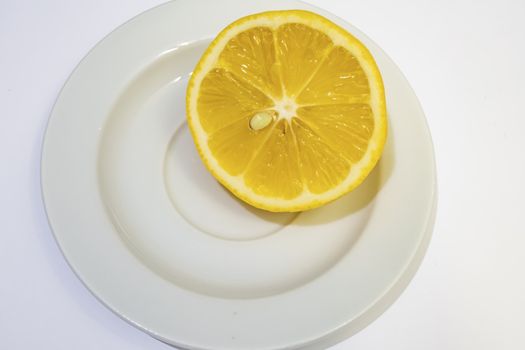 lemon fruit with high nutritional and vitamin value