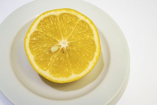 lemon fruit with high nutritional and vitamin value
