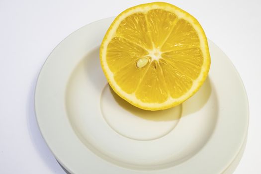 lemon fruit with high nutritional and vitamin value