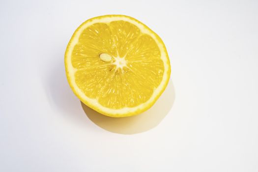 lemon fruit with high nutritional and vitamin value