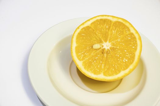 lemon fruit with high nutritional and vitamin value
