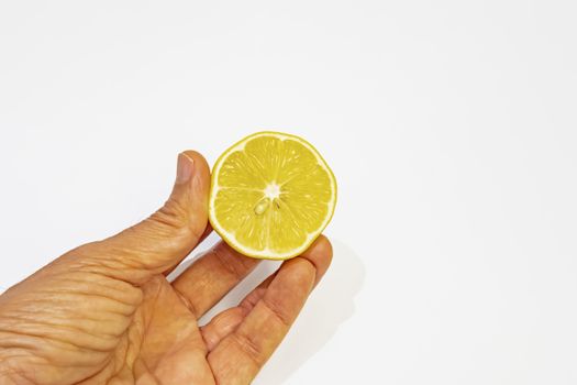 lemon fruit with high nutritional and vitamin value