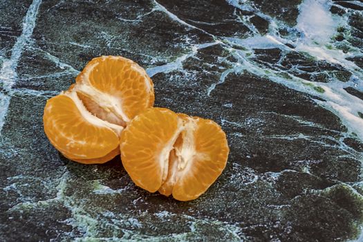 mandarin fruits with vitamin c in winter season