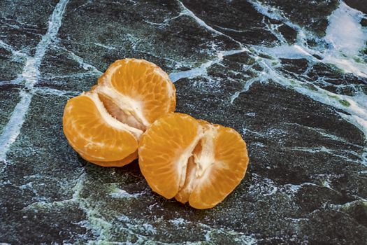 mandarin fruits with vitamin c in winter season