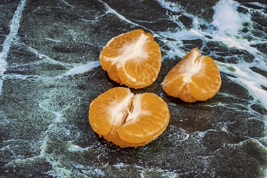 mandarin fruits with vitamin c in winter season