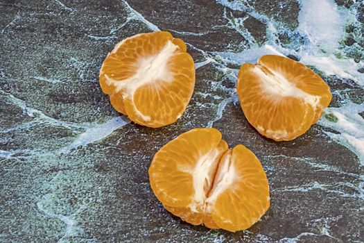 mandarin fruits with vitamin c in winter season