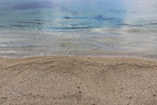 relaxing sea view in nature for background and wallpaper