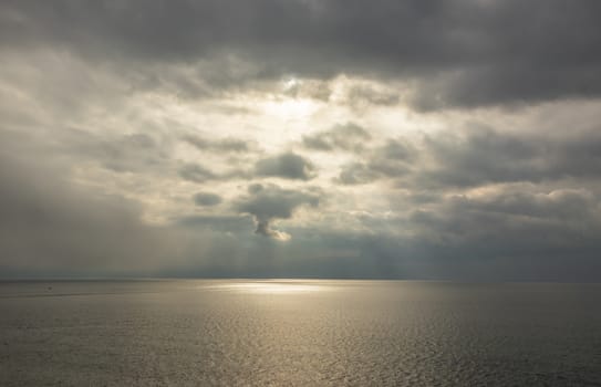 relaxing sea view in nature for background and wallpaper