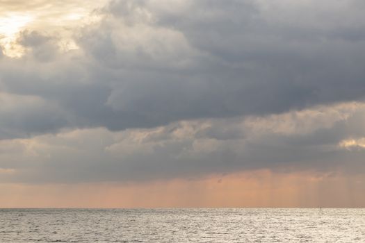 relaxing sea view in nature for background and wallpaper
