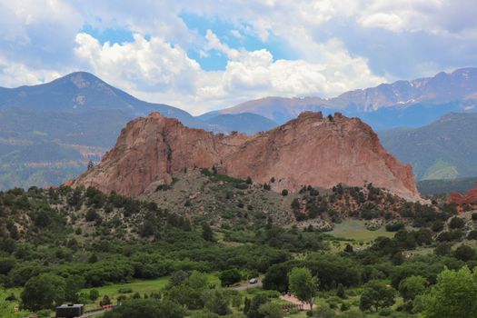 The Wyoming sandy hills along scenic drive summer 2019