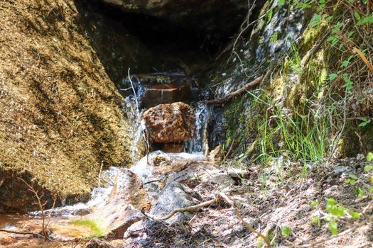 Helen hunt's falls waterfall views from hiking trails Colorado summer 2019