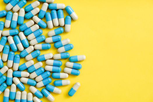image of capsule pills background