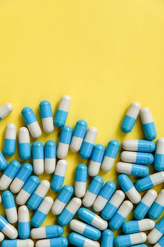 image of capsule pills background