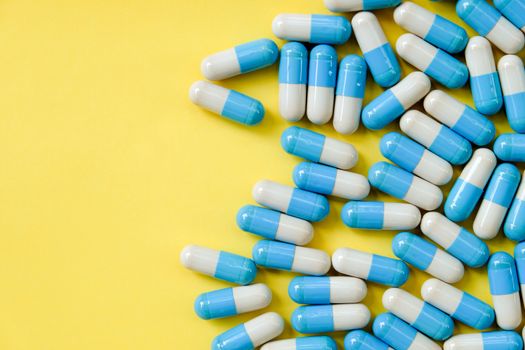 image of capsule pills background