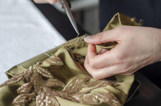 Tailor Sews a Dress 2