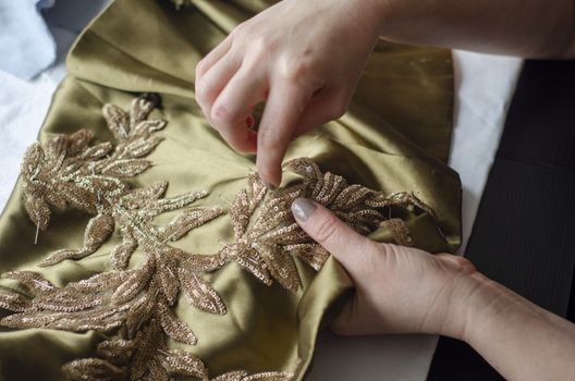 Tailor Sews a Dress 2