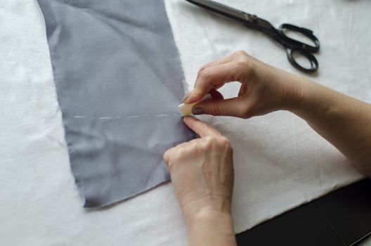 Tailor Sews a Dress 2