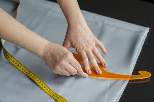 Tailor Sews a Dress 2