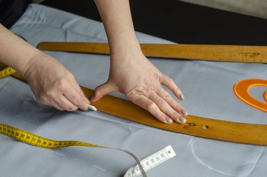 Tailor Sews a Dress 2