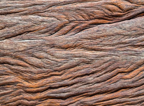 Texture surface of old wooden board / greensward background