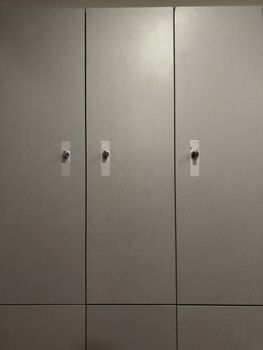 Three lockers to keep your stuff and secrets