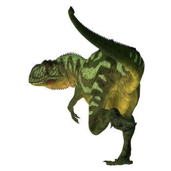 Yangchuanosaurus was a carnivorous theropod dinosaur that lived in China during the Jurassic Period.