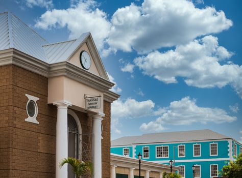 Building Housing the new straw market in Nassau, Bahamas