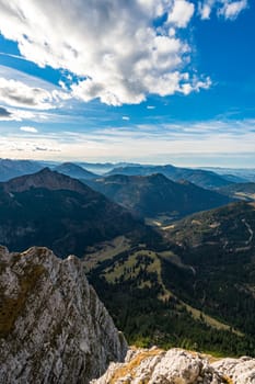 Beautiful mountain tour to the Aggenstein at sunset in the Tannheimer Tal