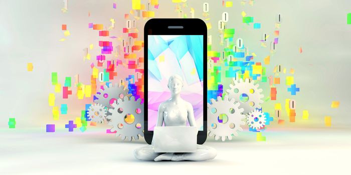 Women in Technology as a Business Industry Concept