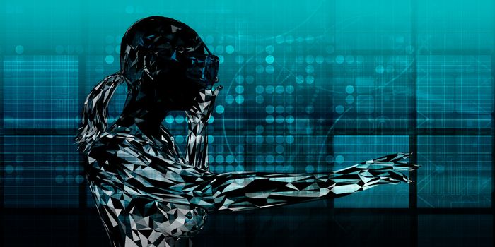 Latest Technology Trends in VR MR XR Concept Background