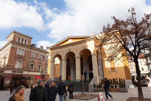 Sarajevo, Bosnia and Herzegovina - 27 February: Gradska trznica market