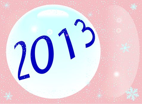 New year 2013 background