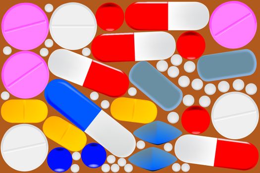 A collection of prescription pills
