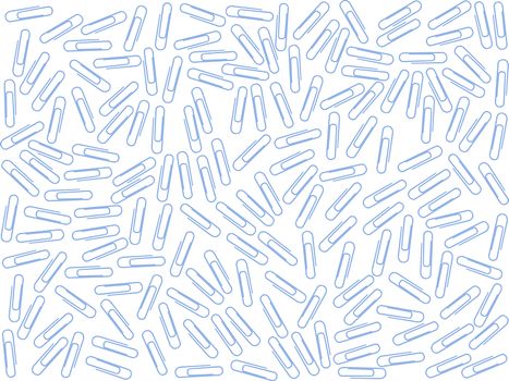 A drawful of paper clips