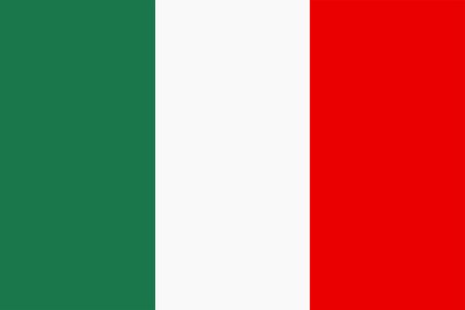 A Italy flag background illustration green white red tricolor