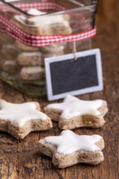 home made cinnamon stars for christmas
