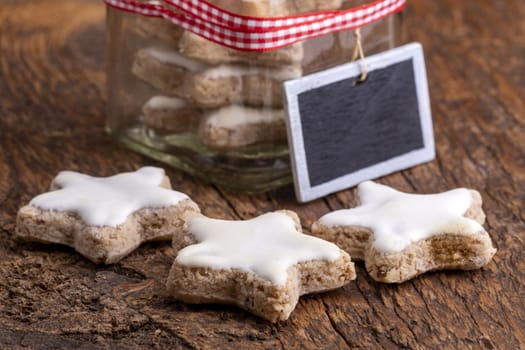 home made cinnamon stars for christmas