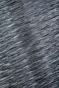 abstract background Detail of thick grooves on brushed iron